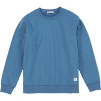 SIMWOOD 2021 wiosna nowe bluzy mężczyźni Casual minimalistyczna bluza O-neck haft logo Plus rozmiar zwykły sweter SI980547 6
